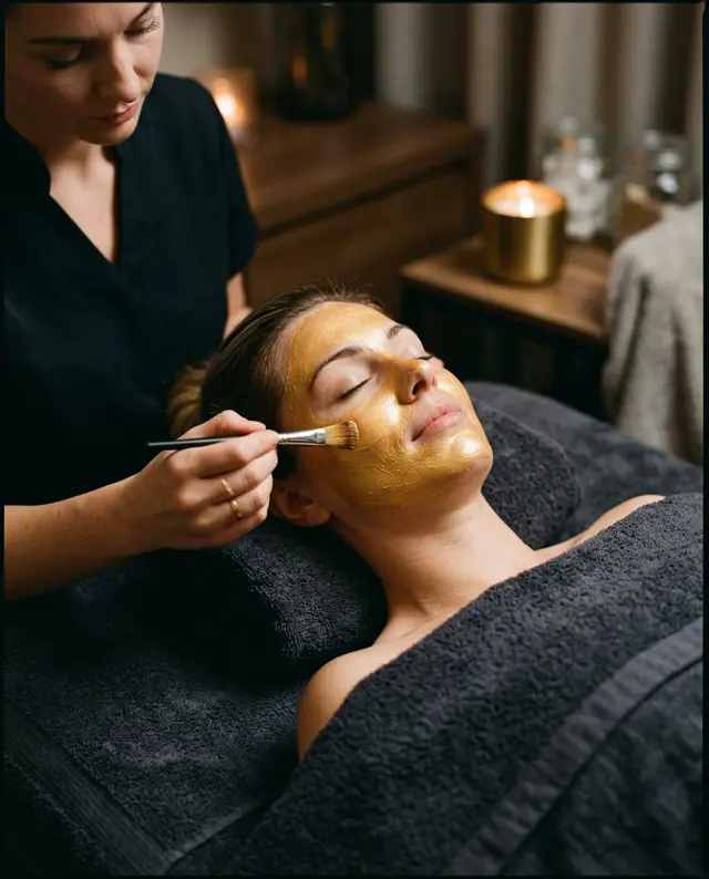 Facial treatment at KIYU Unisex Salon